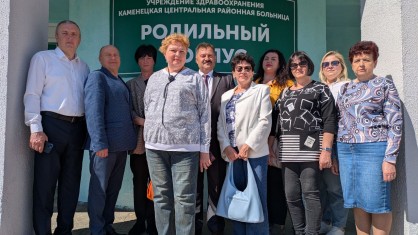 Наглядно о белорусской медицине в райцентре: делегация нижегородского профсоюза медиков посетила Каменецкую ЦРБ